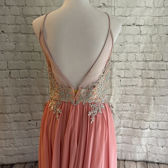 Prom Dress Size 9/10 - Picture 8 of 12